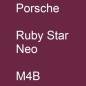 Preview: Porsche, Ruby Star Neo, M4B.